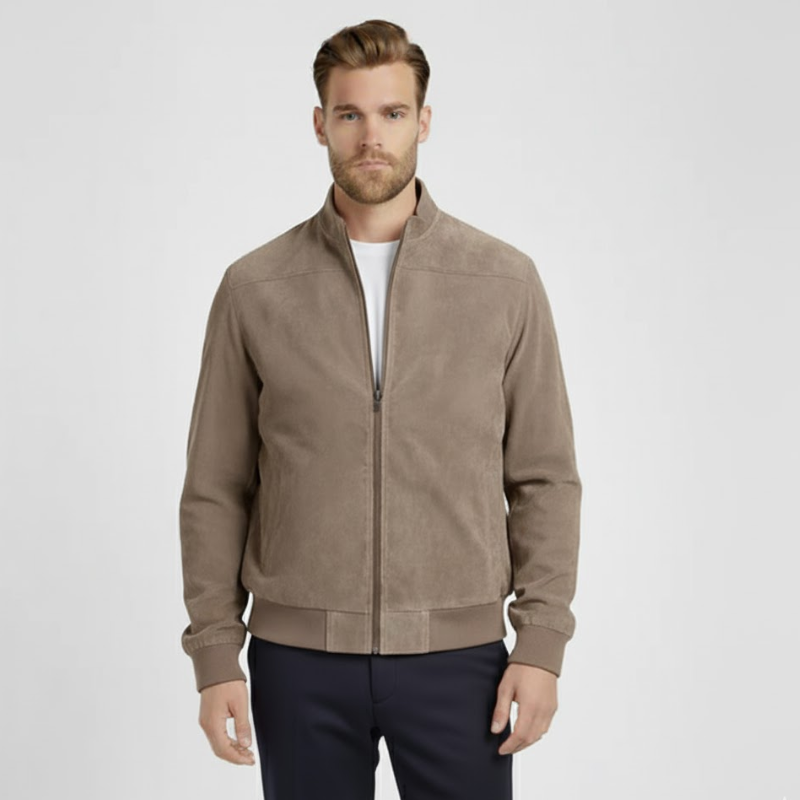 Die Ascot-Wildlederblouson