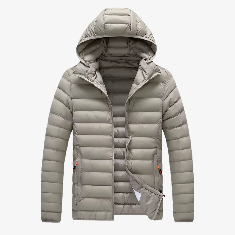 Die leichte Brecon Kapuzen-Pufferjacke