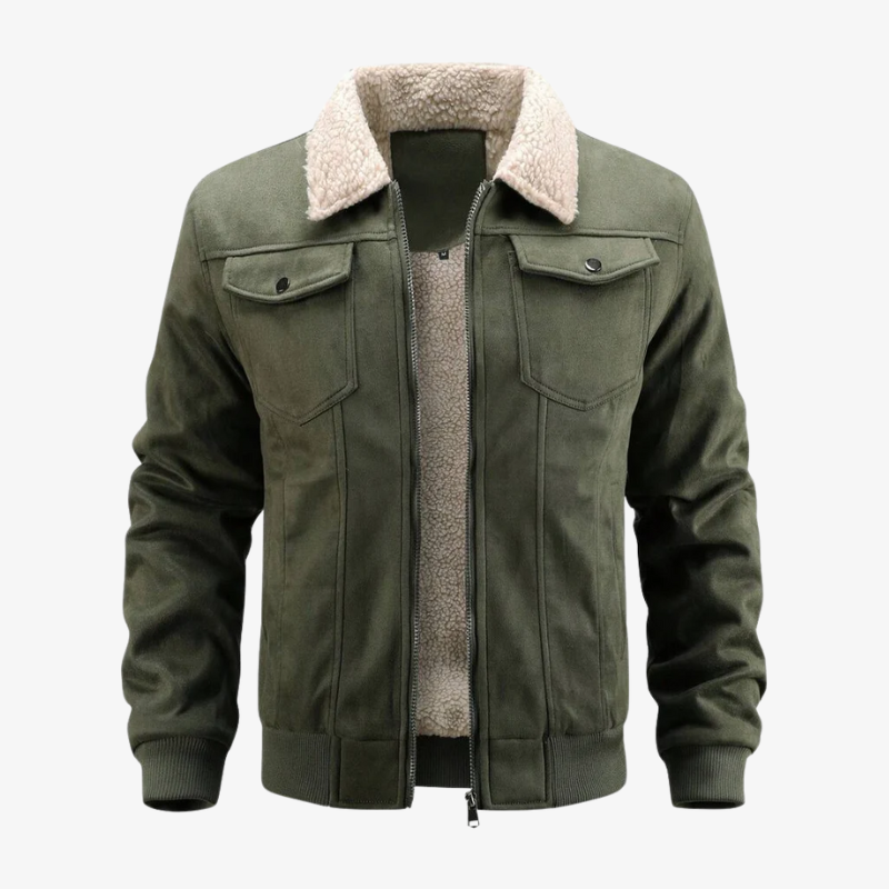 El aviador Duxford con cuello de borrego