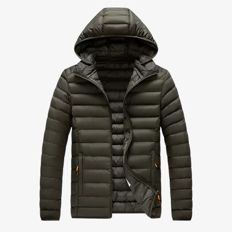 Die leichte Brecon Kapuzen-Pufferjacke