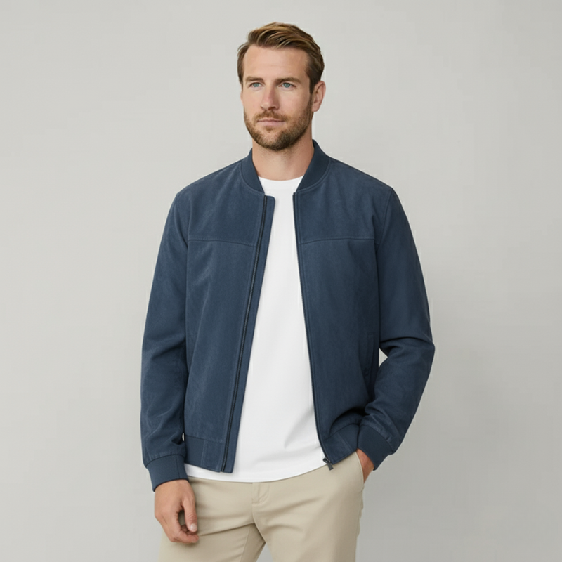 Die Ascot-Wildlederblouson