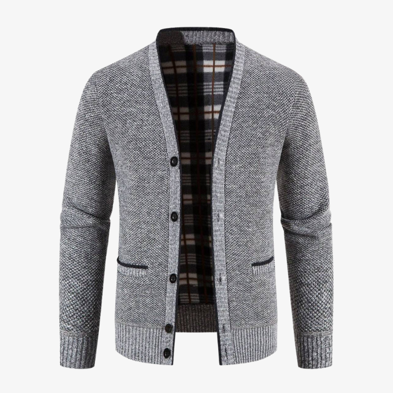 Die Stirling Strickfleece-Strickjacke