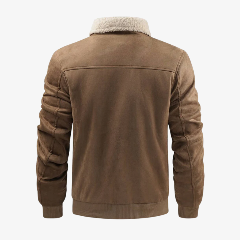 Die Duxford Pilotenjacke mit Shearling-Kragen