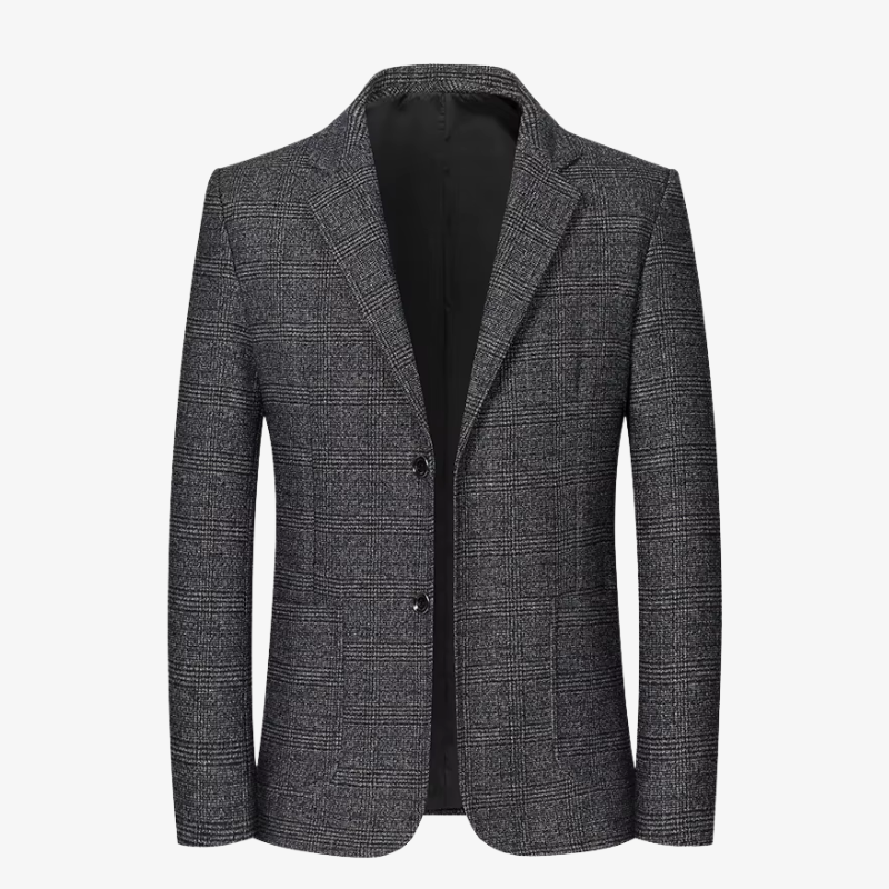 El blazer Richmond a cuadros entallado