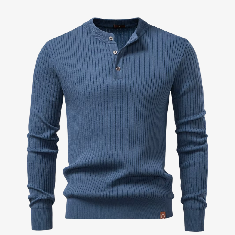 Das Marlow Henley mit Rippenmuster