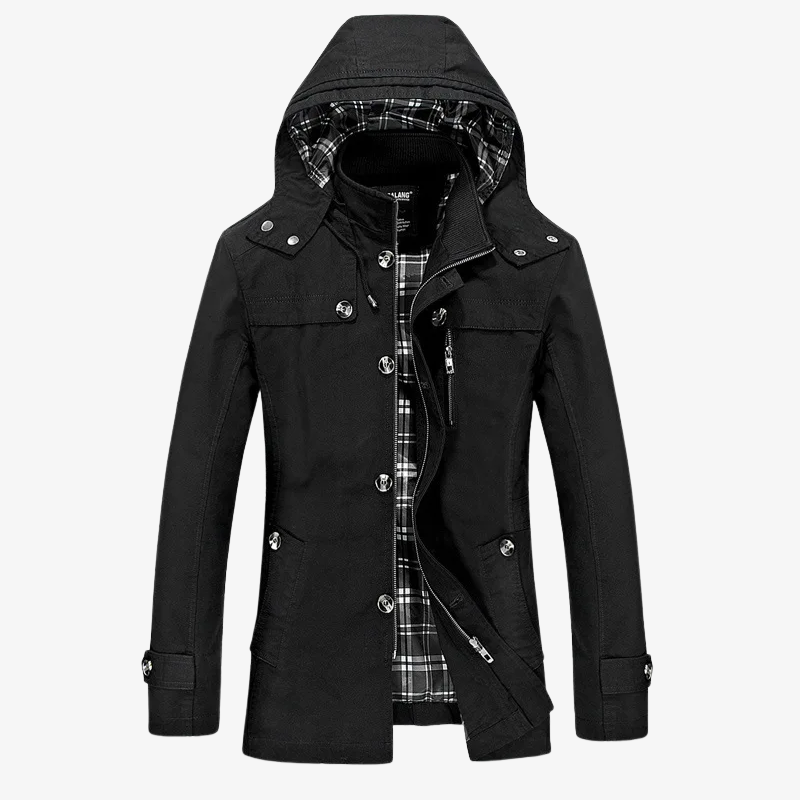 Die Highgrove Kapuzen-Feldjacke