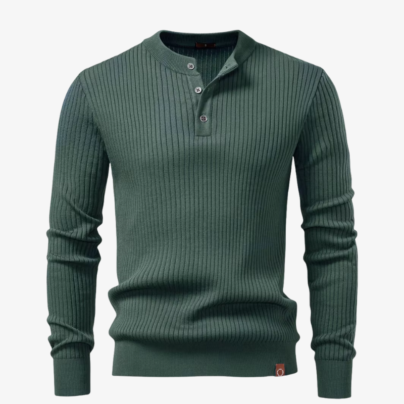 Das Marlow Henley mit Rippenmuster