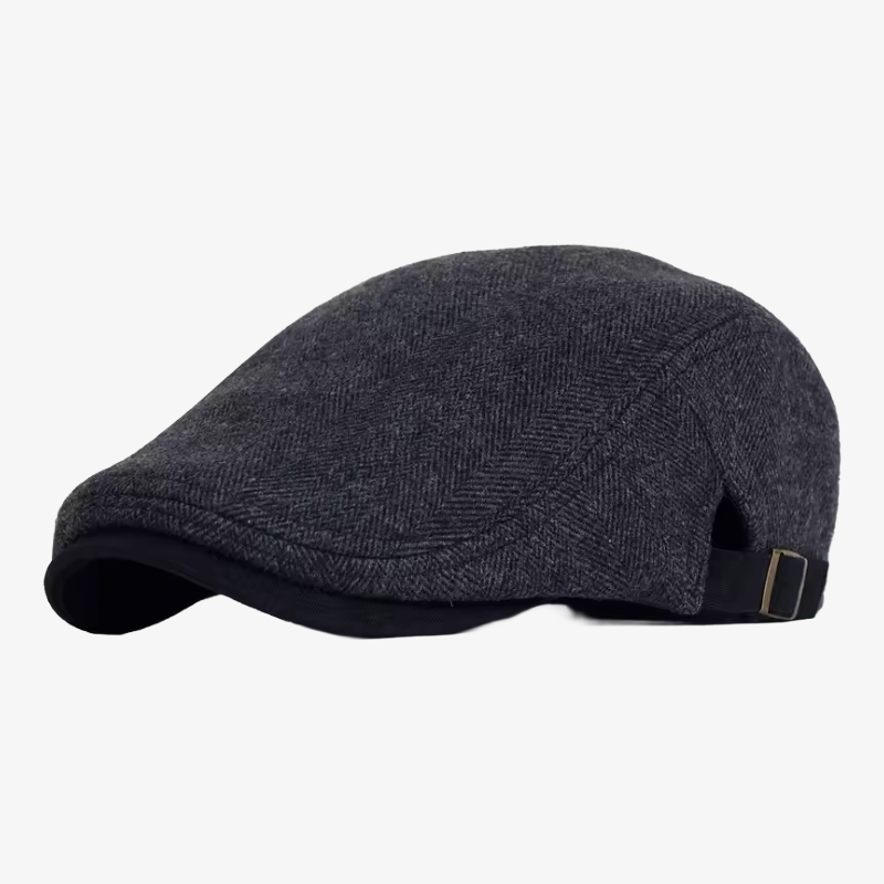 La gorra plana Herringbone de Yorkshire