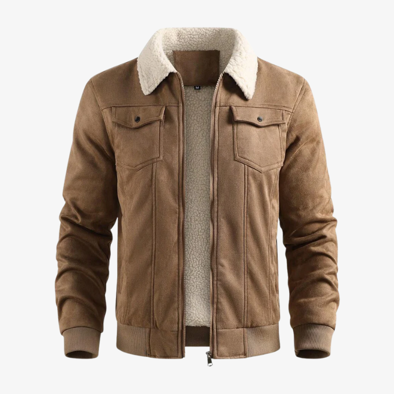 Die Duxford Pilotenjacke mit Shearling-Kragen