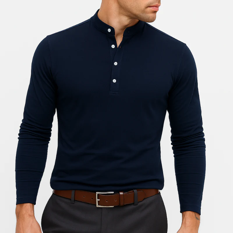 Das Highgate Henley-Shirt