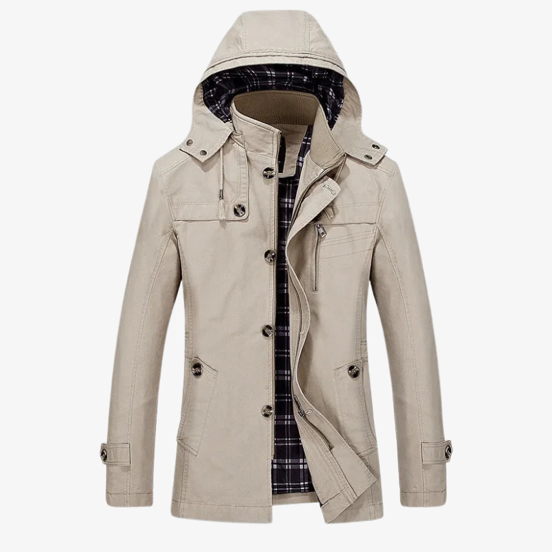 Die Highgrove Kapuzen-Feldjacke