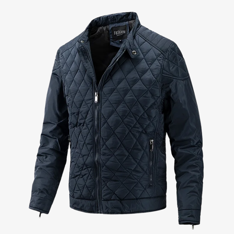 Die Stirling Steppjacke im Racer-Stil