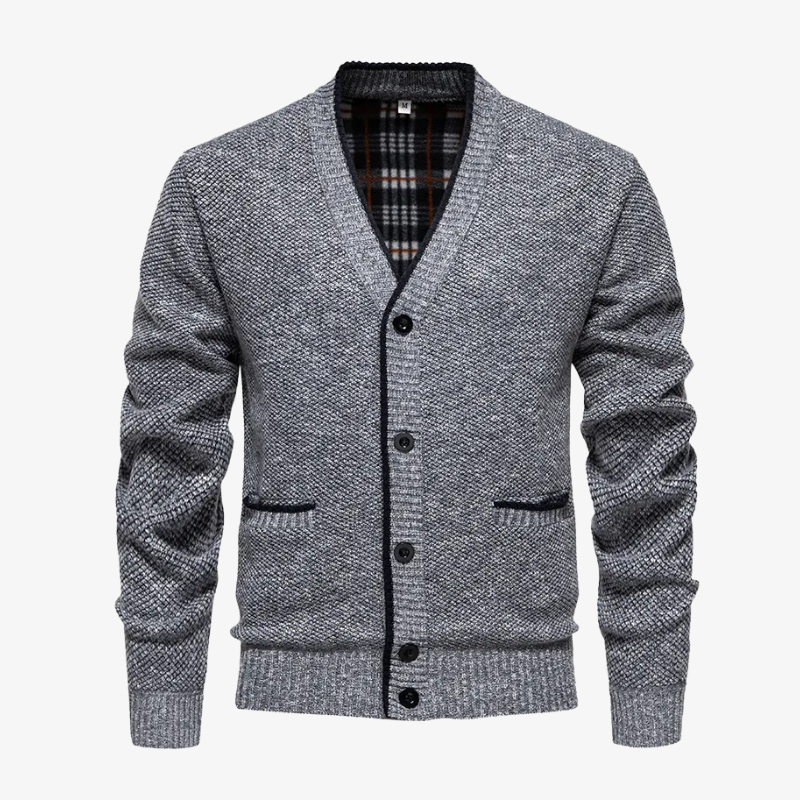 Die Stirling Strickfleece-Strickjacke