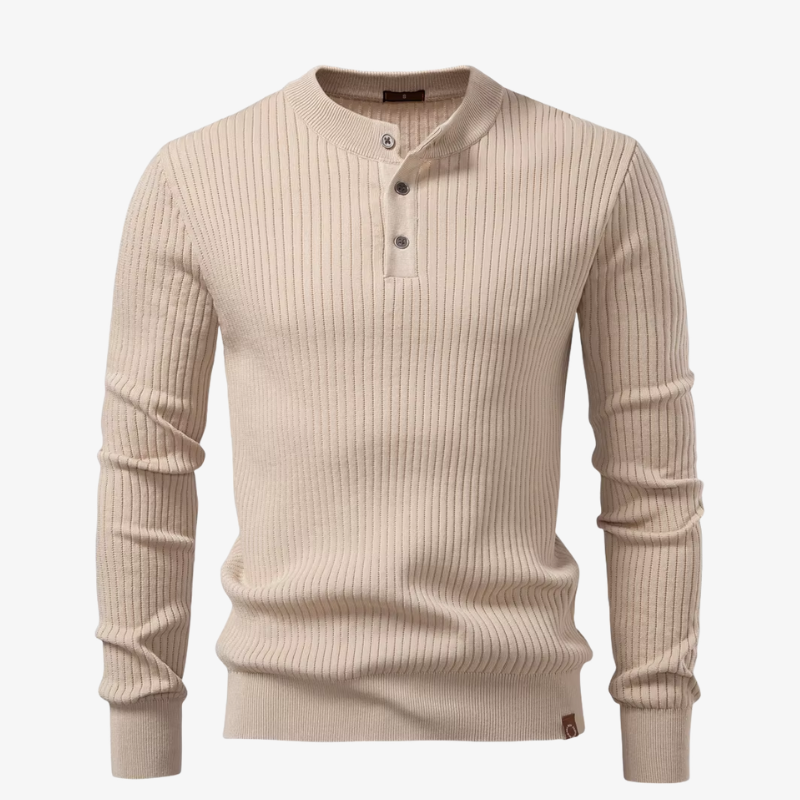 Das Marlow Henley mit Rippenmuster