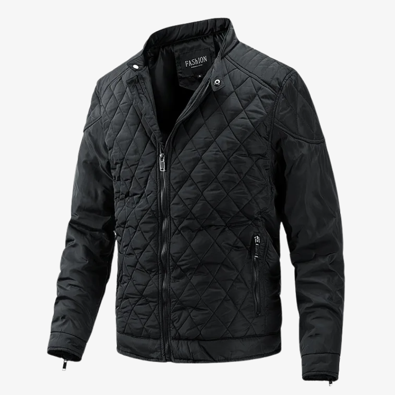 Die Stirling Steppjacke im Racer-Stil