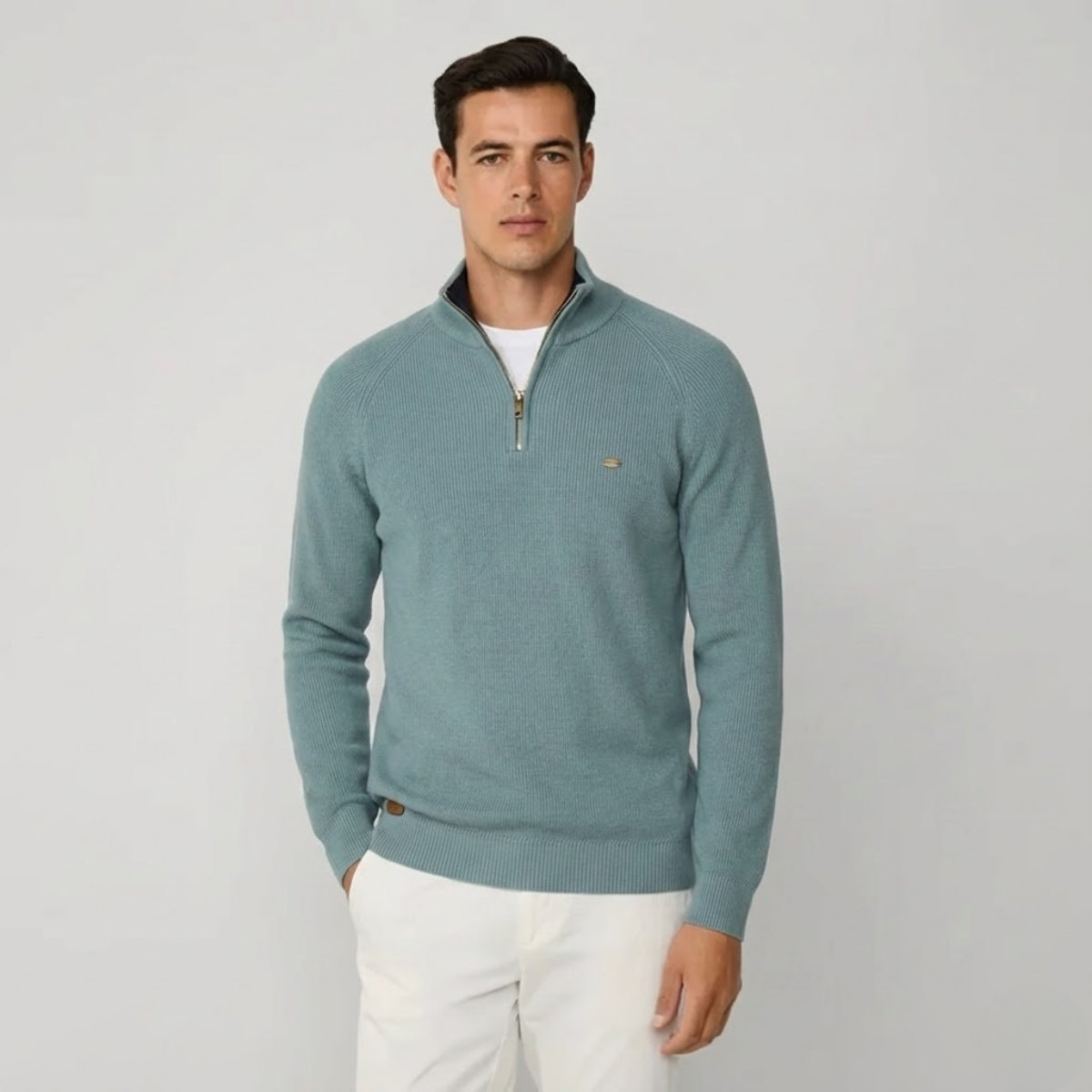 Wool Quarter-Zip Jumper | Autumn Preview