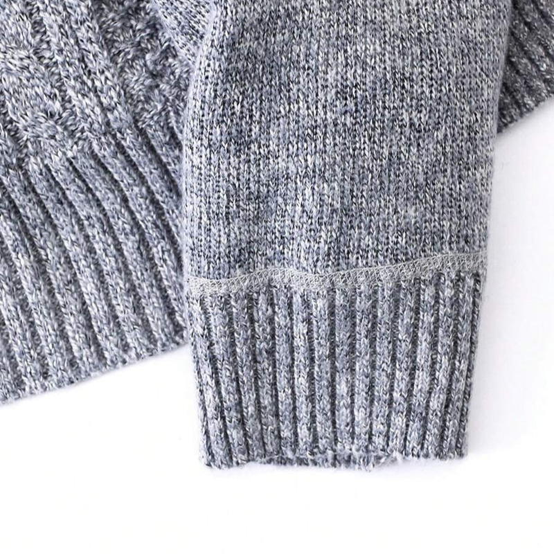 Die Aviemore Strickjacke mit Fleecefutter und Reißverschluss