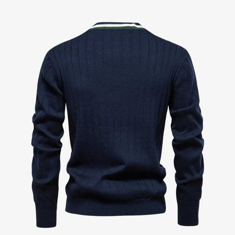 Der gerippte Pembroke-Cardigan