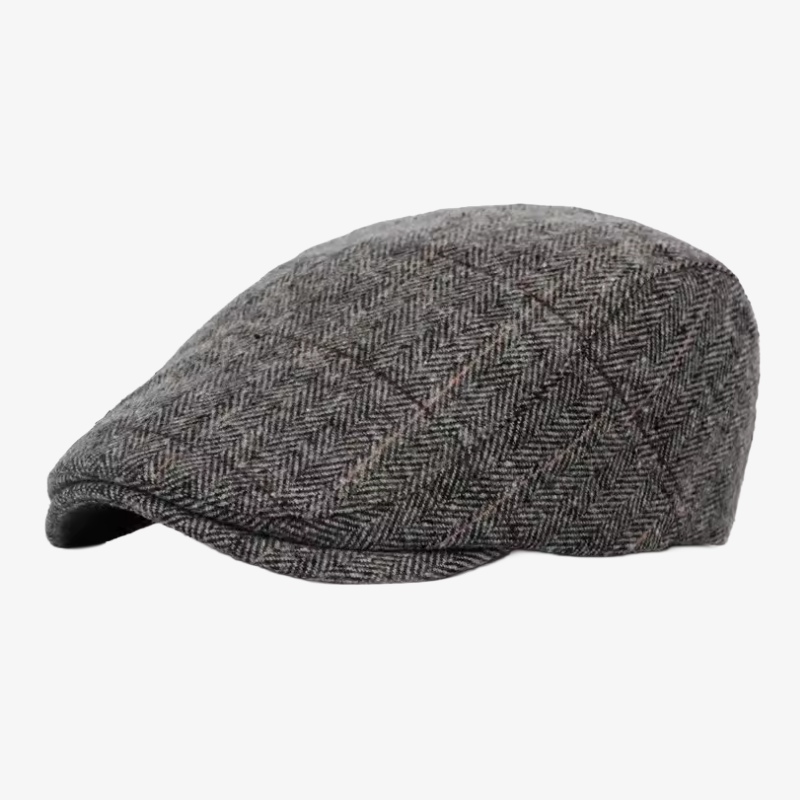 The Cheltenham Overcheck Flat Cap